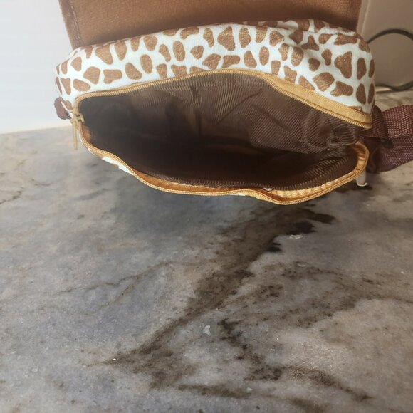 Animal Lion Tiger Leopard Giraffe Plush Purse Belt Fanny Bag Party favour All 4 - Picture 7 of 11